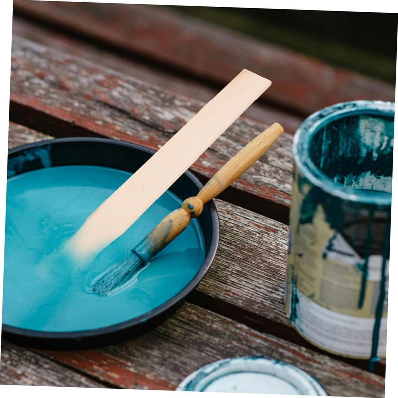 Operitacx Lightweight Paint Mixing Sticks 30pcs Paint for Efficient Paint