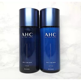 AHC 온리포맨 2종 세트(토너 로션 세트) 미백 주름 개선 2중 기능성 남성 화장품 AHC Only for Man 2-Piece Set (Toner Lotion Set) Whitening Wrinkle Improvement 2-Function Men's Cosmetics