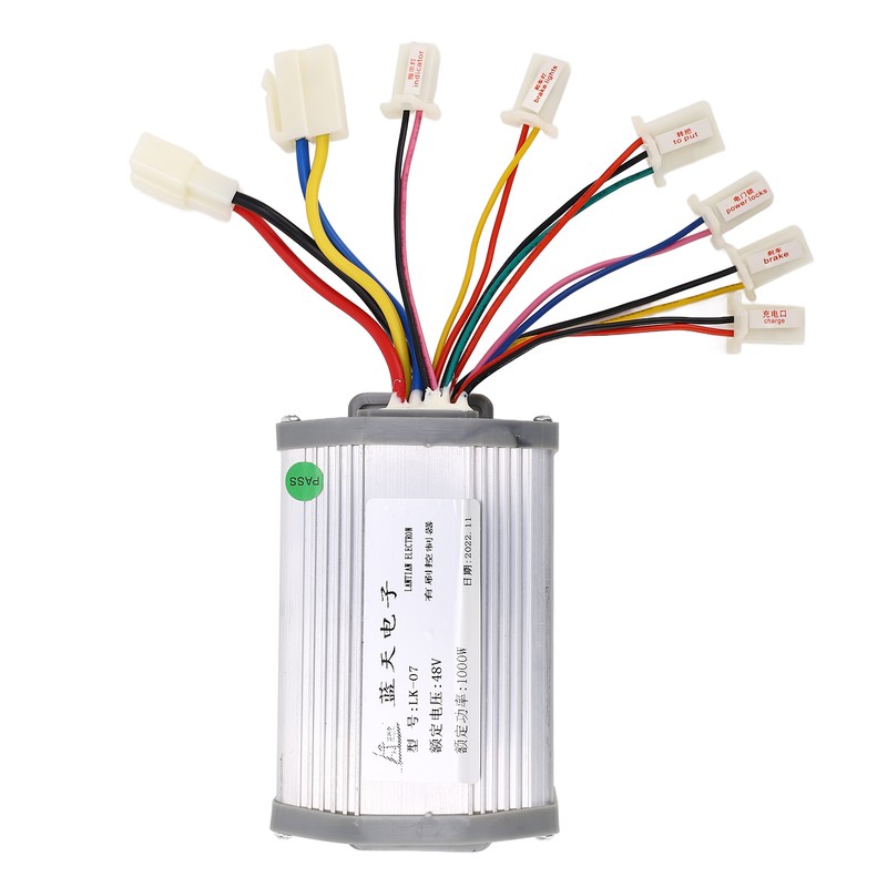 48V 1000W Motor Controller Thumb Throttle Electric Bike Bicycle Scooter