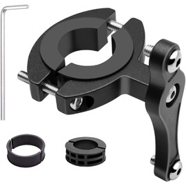 Aluminum Road Bike Bottles Cage Mount Adapter, Bilateral Fixation Water Bottle Cage Clamp Mount Bicycle Bottle Holder Bracket,Easy to Install on Handlebar Seat Post for Baby Stroller