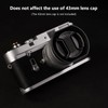 Haoge LH-ZV02MB Metal Lens Hood for Voigtlander Nokton 35mm f/1.4