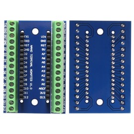 ALAMSCN 4PCS for Nano Terminal Adapter Expansion Board Nano IO Shield Simple Extension Plate for Nano AVR ATMEGA328P