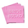 Neviti 775950 Bride Squad Napkin-16 Pack Paper Napkin, Pink, 16.5