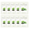 Food Aholic (10 Sheets) Food A Holic Nature Skin Green Tea Mask Pack / (10매)푸드어홀릭 네이처스킨 녹차 마스크팩