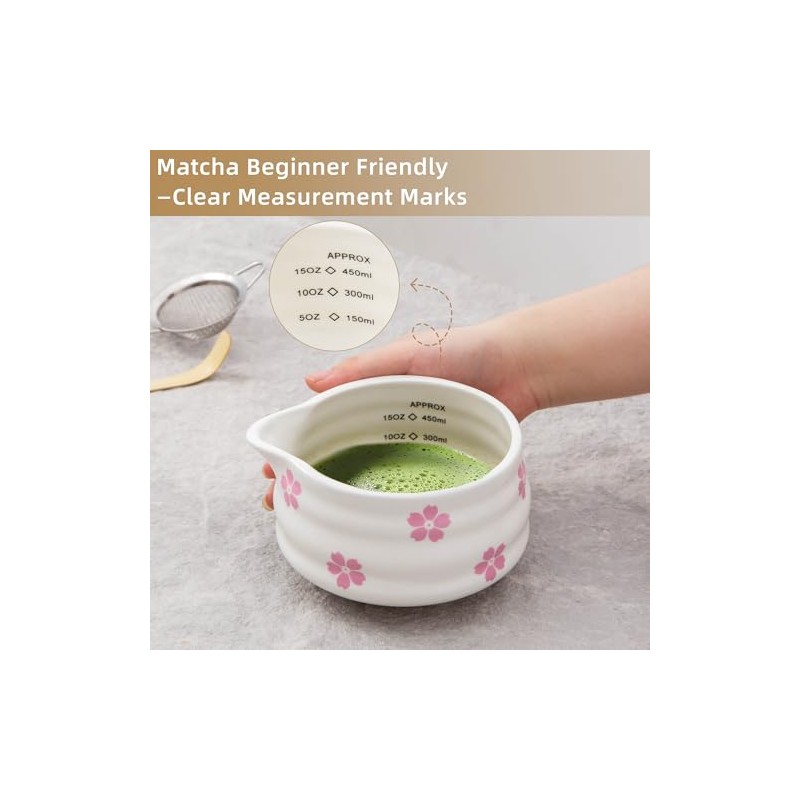 Juego de 5 piezas de matcha de alta calidad, tazn