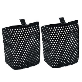 Lynlane Motorcycle 1 Pair Front Brake Caliper Screen for Harley Touring, Road King, Electra Street Glide FLHT, FLHX & V-Road Models (Black)