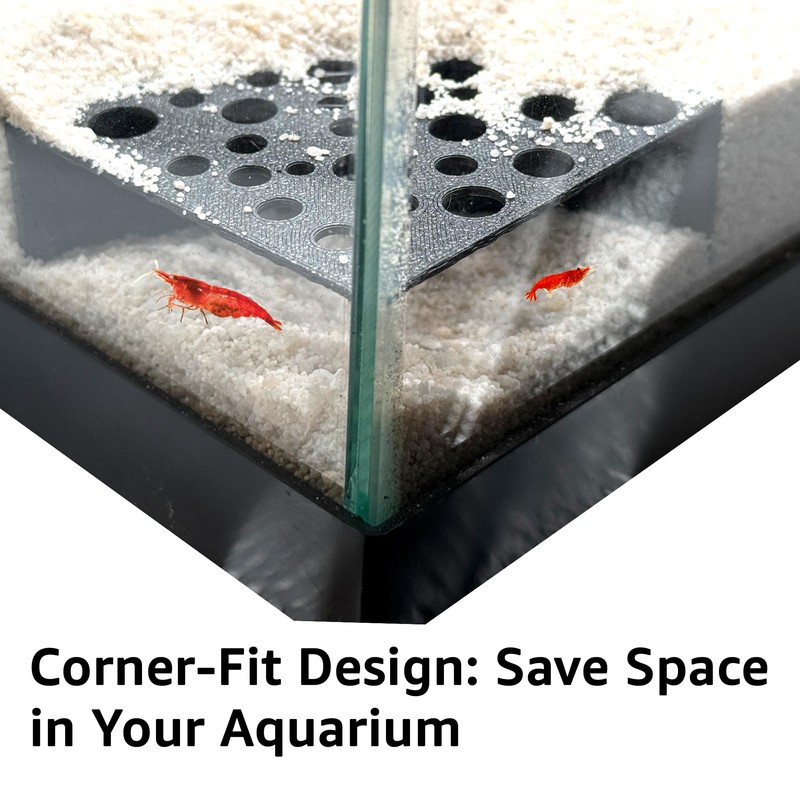 CTWPets Half Shrimp Breeding Protector | Shrimp Breeding Cave Aquarium