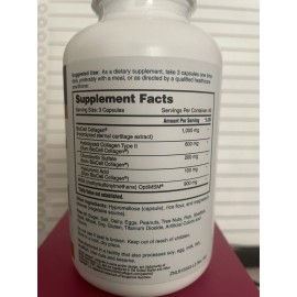 Biocell Nature's Lab Hyaluronic Acid with BioCell Collagen, 180 Capsules, Joint Support