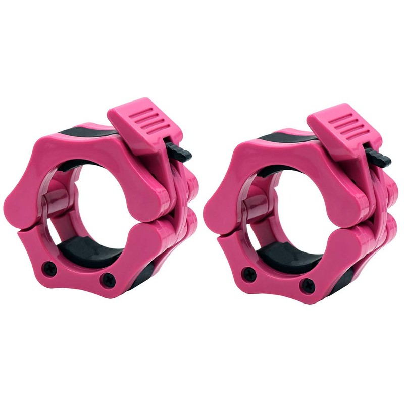 Strainho 2" Olympic Barbell Clamps - Quick Release Bar Clips