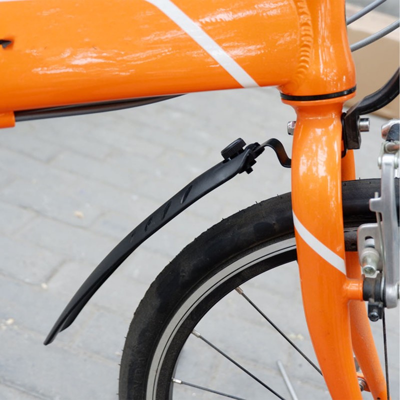 14in Folding Bike Fender Set Plastic Easy To Install Bicycle