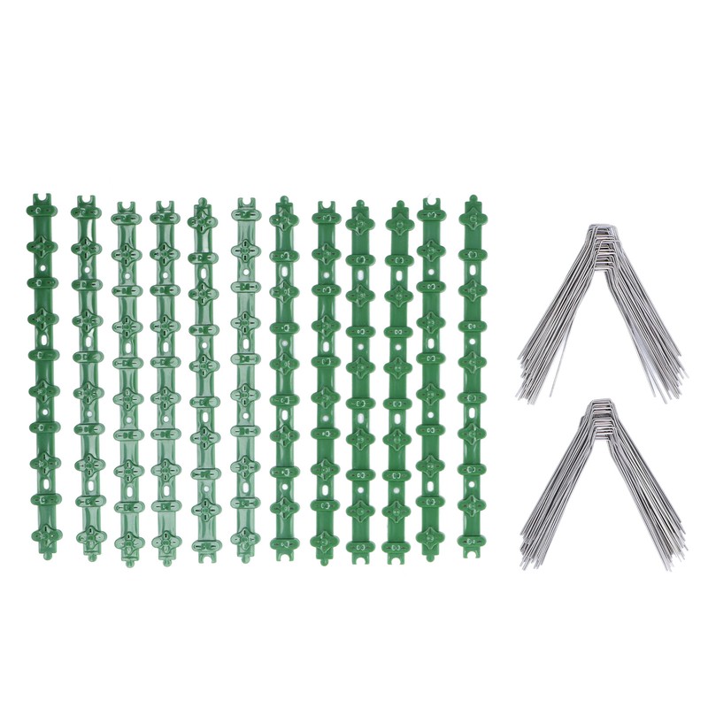 12Pcs Stainless Steel Bird Deterrent Spikes 25cm Anti Cat Crawling