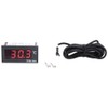 Mini LCD Digital Temperature Panel Meter Thermometer Temperature Indicator -40℃