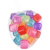 PARENCE. 20 cubetti di ghiaccio colorati e riutilizzabili - Set