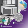 Mxclimate Window AC Insulated Foam Panels with Aluminum Foil Heat