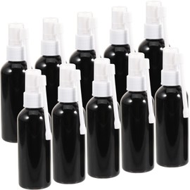 Ipetboom 10pcs Professional Nasal Irrigation System Multi-function Plastic Nose Washing Bottle for Adults Boys and Girls 80ml Black