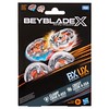 Beyblade X, Clamp Crab 9-65S BX e Crest Leon 4-55A