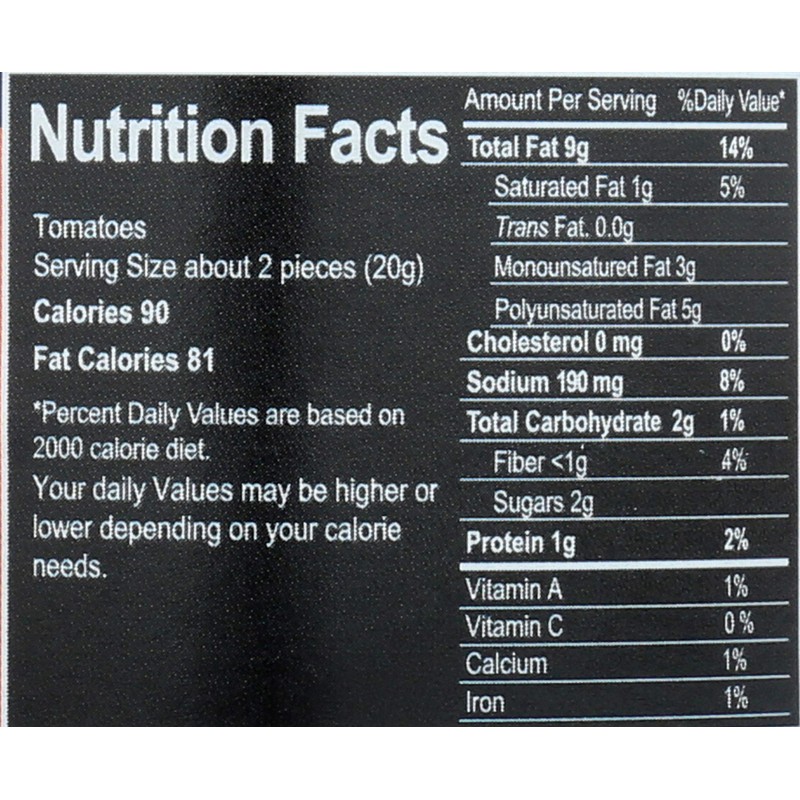 TASSOS Sundried Tomatoes, 12 OZ