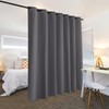 RYB HOME Blackout Room Divider Curtains Privacy Loft Screen Adjustable
