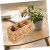 ULTECHNOVO Multi Grid Woven Storage Basket Organizer for Bathroom Home