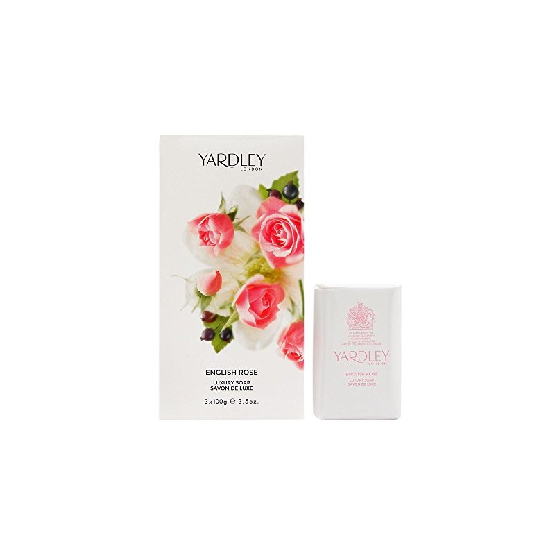 Yardley English Rose Soap 3X100g 300g