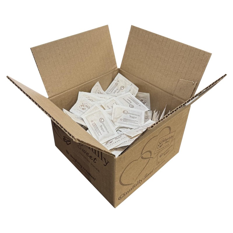 Cinfully Sweet Cinnamon Sugar Packets, 300 Count Box – Perfect