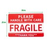 Fragile Stickers for Shipping,3in x 2in Ffragile Stickers for Moving,500Pcs/Roll