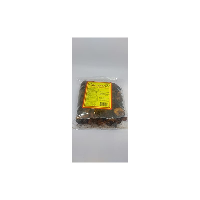 MR. JOHN'S Spicy Ripe Plantain Chips 400g/14.10 oz Pack of
