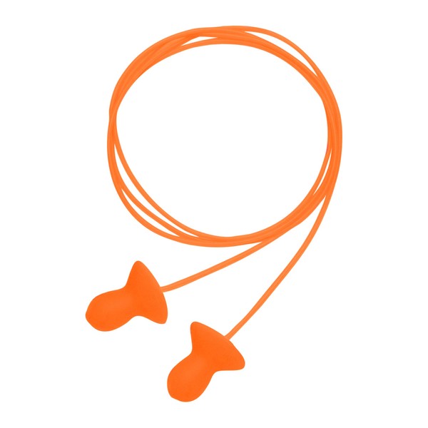 Howard LEIGHT Honeywell Home Howard Leight by Quiet Corded Reusable Earplugs, 100 Pairs (QD30), Orange