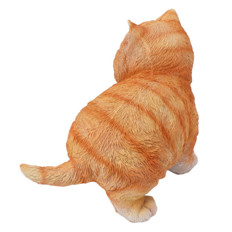 Outdoor Garden Decor Cat Statues Kitten Ornaments Gardening Decorations Gardening