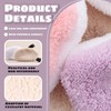 Bzzerumy Washable make-up pads, set of 4, made of microfibre