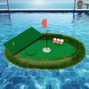 ULTIMATE Floating Golf Green for Pool, Floating Chipping Green Mat