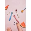 dollop - Cuchara de alimentación de silicona para bebé, paquete
