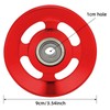 Topfinder Aluminium Alloy Gym Pulley 90 mm (1, Red)