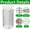 Adnee 8 Pack Wire Plant Protector with Cover-20" x 11"