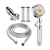Handheld Shower Head with Turbo Fan ON/Off Pause Switch High