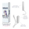 UNICORN Tampons, Organic Plant-Based Compact Applicator Regular Cotton Tampon Cartridge