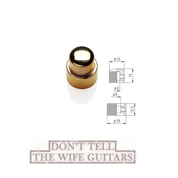 EMG 1 EMG Gold Stacked Knob Set For Guitar /Or