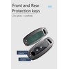 TECART Zinc alloy Key Fob Cover Key Case Shell Fit