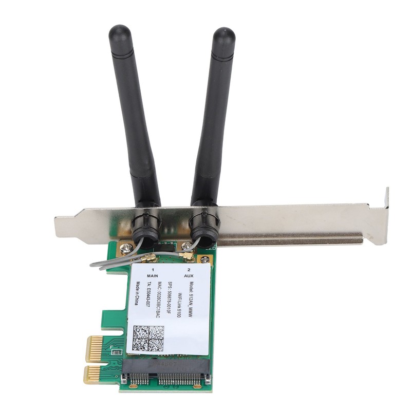 WiFi Adapter DualBand 2.4/5Ghz 300Mbps Signal Stability Wireless Connector for