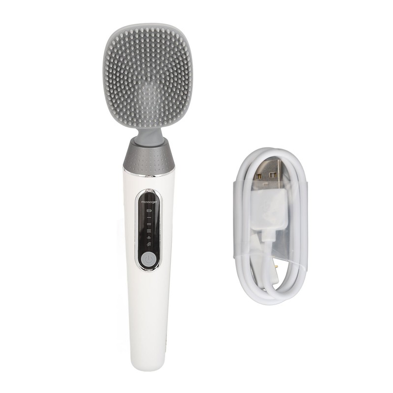 Electric Bath Brush Back Scrubber Exfoliating Cleaning Multi Functional Electronic