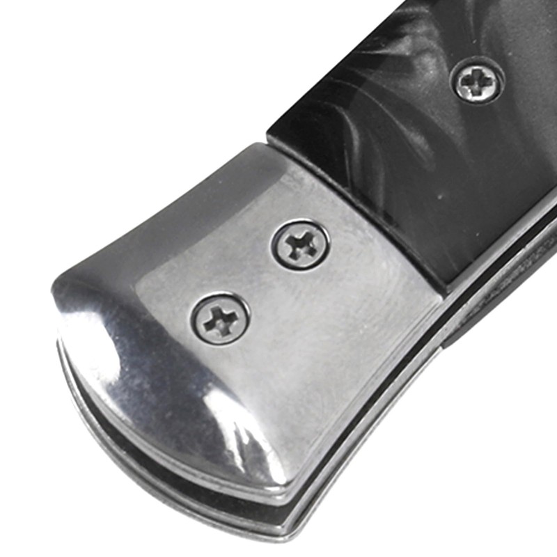 Camping Utensils Fork, Ergonomic Handle One Button Flick Multifunctional Folding