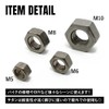 TITAN MANIA Hex Nuts M5 M6 M8 M10 Titanium Ultra