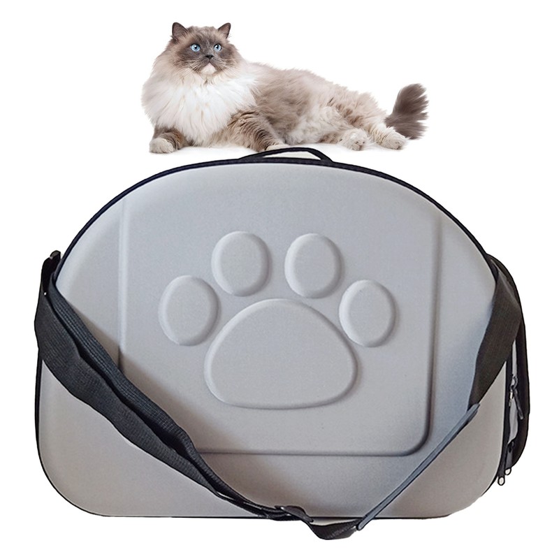 Cat Carrier Collapsible Breathable Large Capacity Portable Pet Carrying Bag
