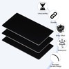 PATIKIL 4x2 Inch Anodized Aluminum Sheet Metal, 22 Pack Laser