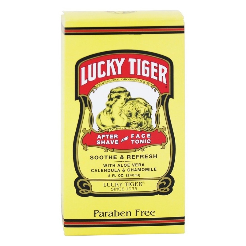 Lucky Tiger After Shave and Face Tonic | 8 fl