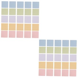 Minkissy 2sets Lens Wipes Microfibre Eyeglass Cleaning Cloth Lens Cleaning Wipes Eyeglass Cloths for Glasses 50pcs*2