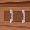 False Front Cabinet Clips (4 ½ inch, Set of 10