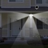 Sunforce 82153 Solar Motion-activated Triple Head 150-led Light, 1000 Lumen
