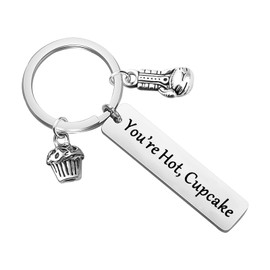 SEIRAA Caitvi Keychain Caitvi Gifts You’re Hot Cupcake Gifts Game Lover Jewelry Caitvi Merch (You’re Hot CA)