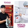 Full Colored Dry Erase Magnetic Labels (3x2 x 40 pcs)